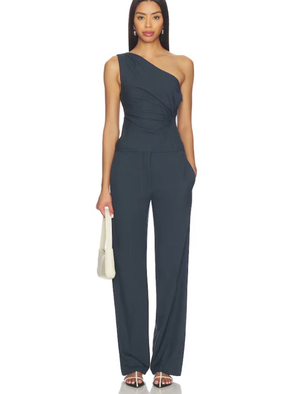 REVOLVE set - Decon Top in Carbon & Lyla Decon Trouser in Carbon - EAVES